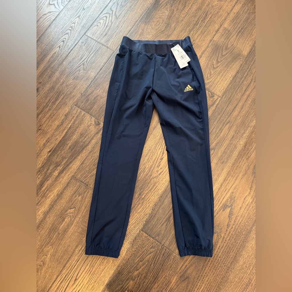 Women's Adidas x Zoe Saldana Collection Navy Joggers